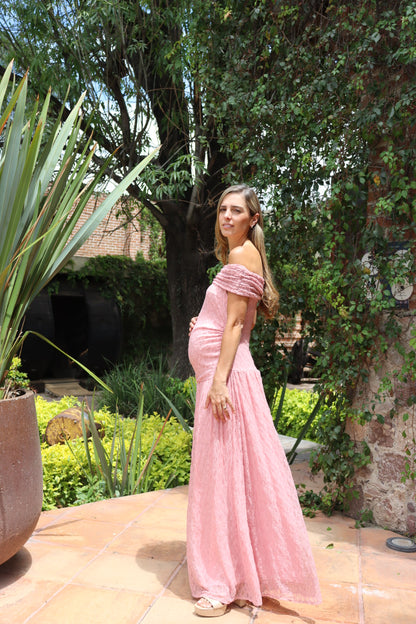 Vestido de maternidad, Adeline Rosa encaje
