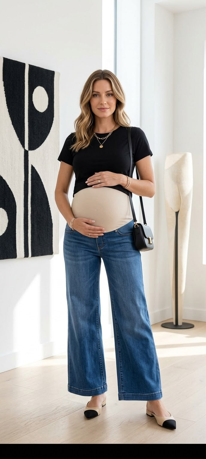 Jeans de maternidad Palazo