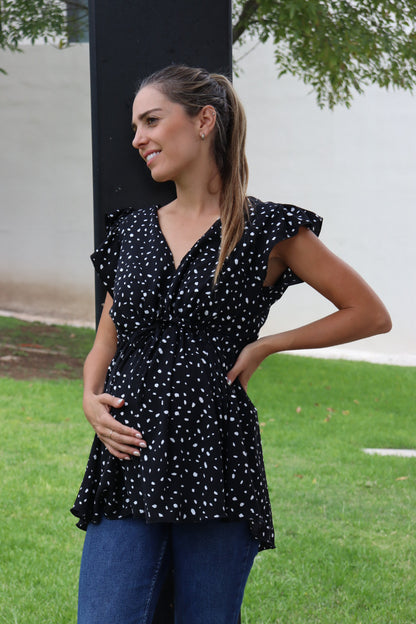 Blusa de maternidad, Andrea puntos