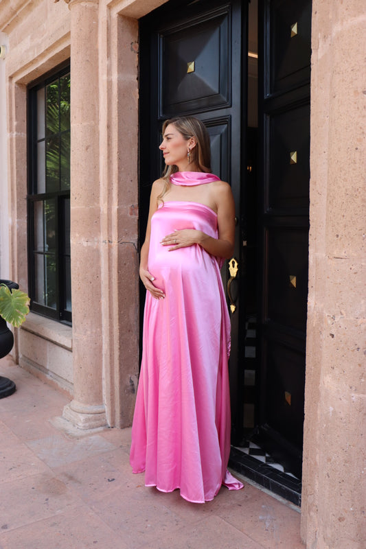 Vestido de Maternidad, Adela rosa kirbi brilloso