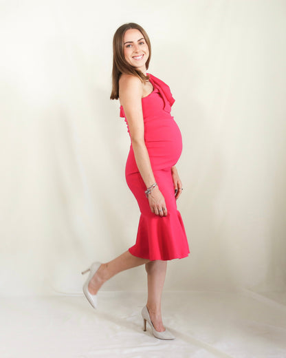 Vestido de maternidad, Aurelia rosa barbie