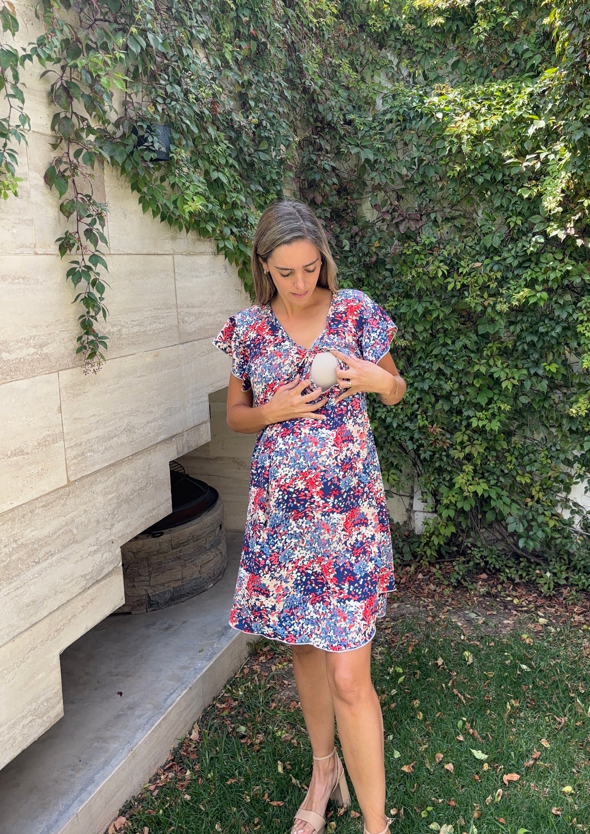 Vestido de maternidad y lactancia, Bertha brissa red