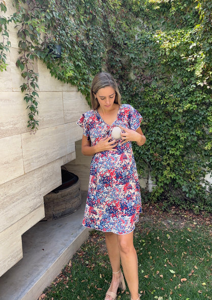 Vestido de maternidad y lactancia, Bertha brissa red