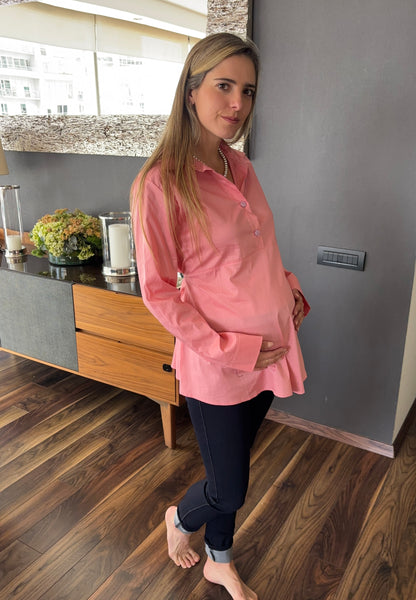 Camisa de maternidad Unitalla