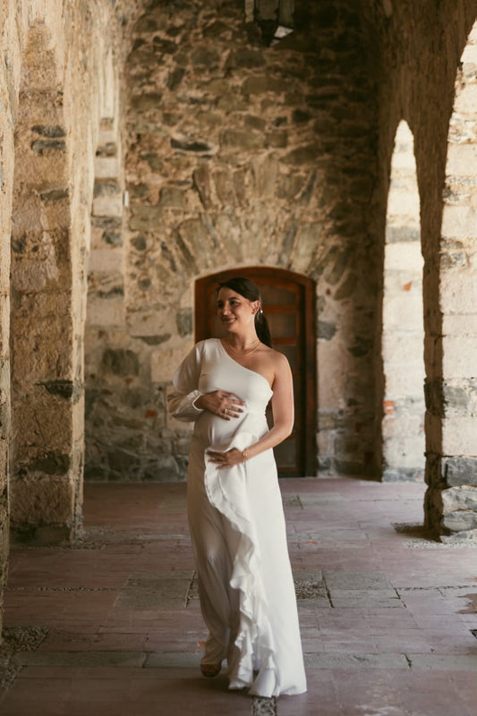 Vestido de maternidad Nancy ivory Madrid