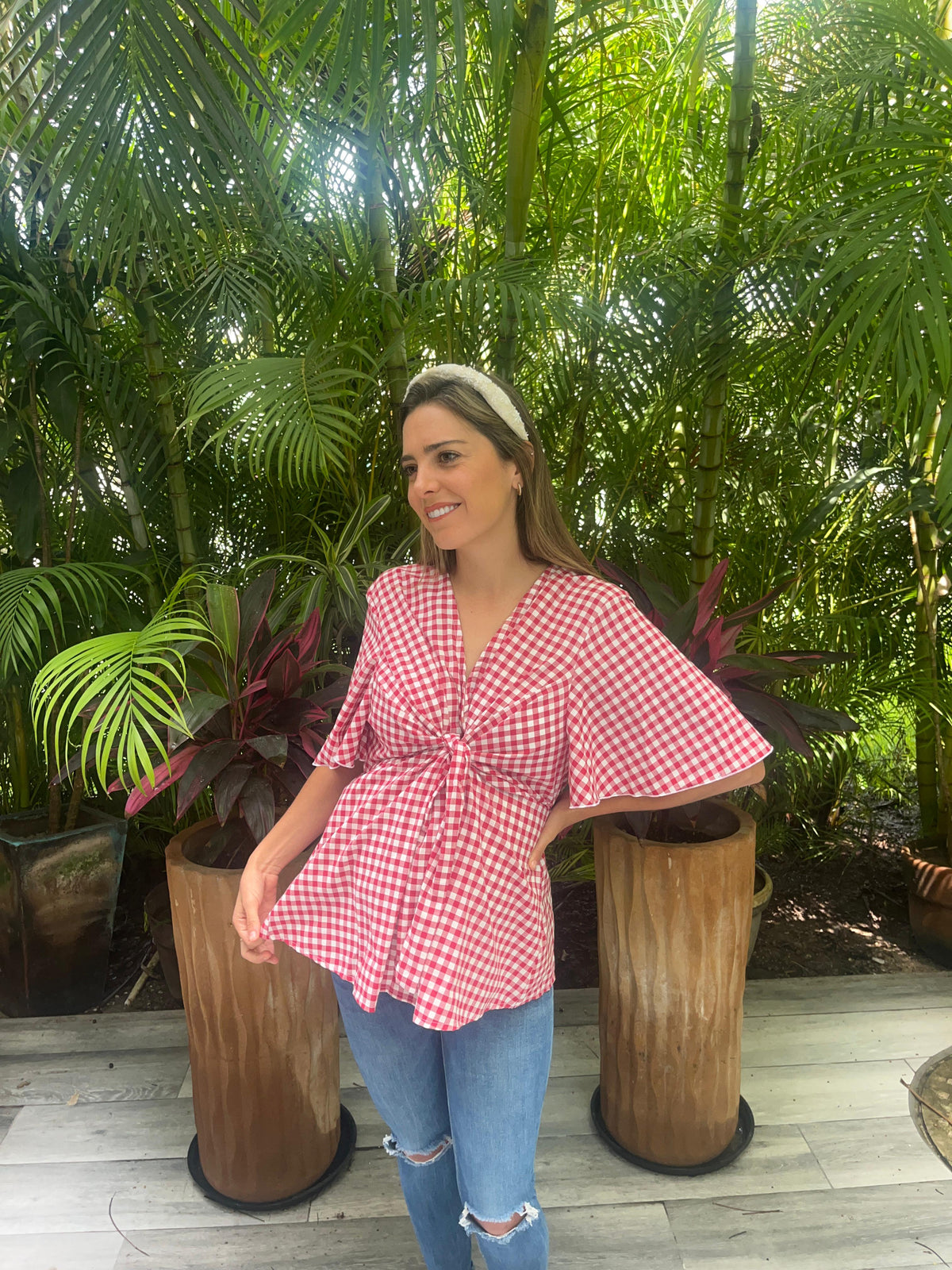 Maternity blouse, Anna black