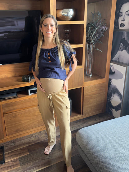 Pantalón de maternidad de manta (varios colores)