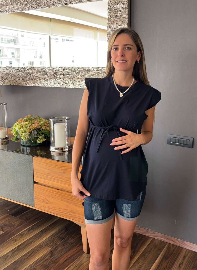 Blusa de maternidad algodón (varios colores)