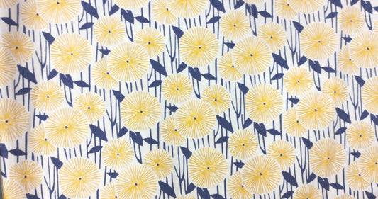 Tela Polyester popelina amarilla
