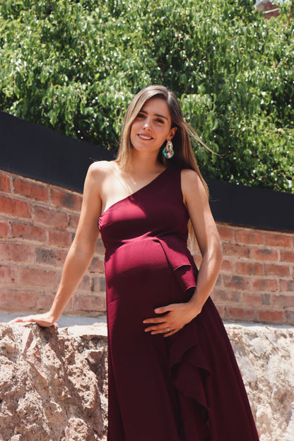 Vestido de maternidad Nancy vino