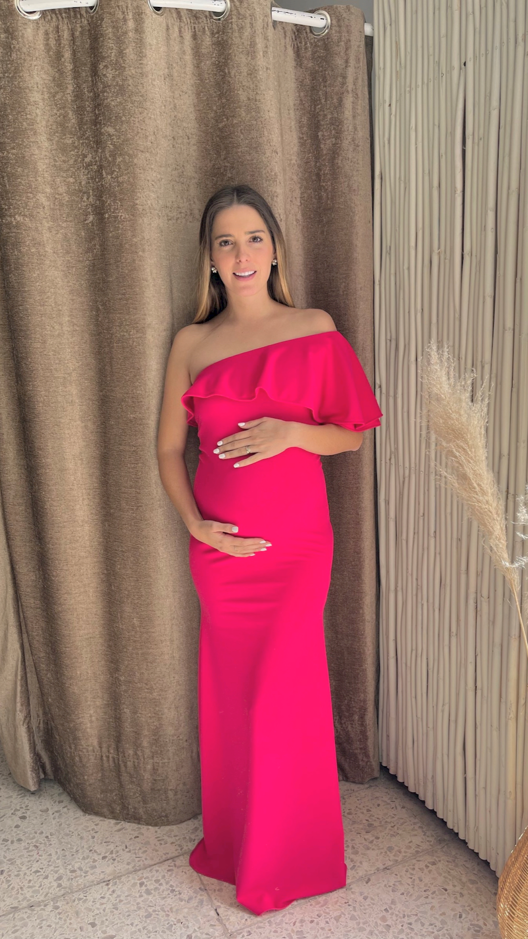Vestido de maternidad, Astrid rosa barbie