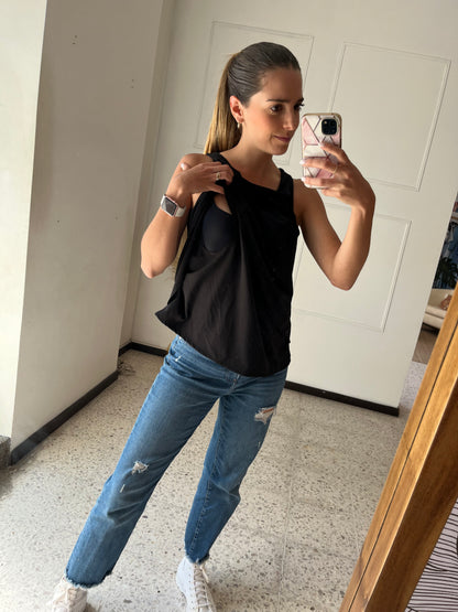 Blusa de lactancia , Gisela negra Madrid