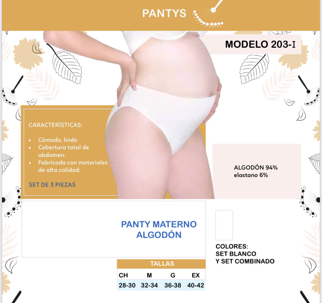 Maternity tights 3-piece pack LM